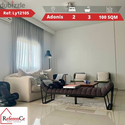 Apartment with view in Adonis شقة مطلة على أدونيس