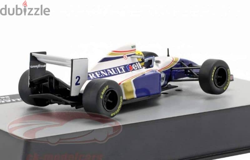 Ayrton Senna Williams FW16 (GP Brazil 1994) diecast car model 1;43. 3