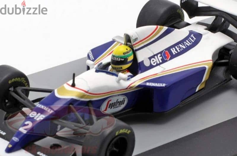 Ayrton Senna Williams FW16 (GP Brazil 1994) diecast car model 1;43. 5