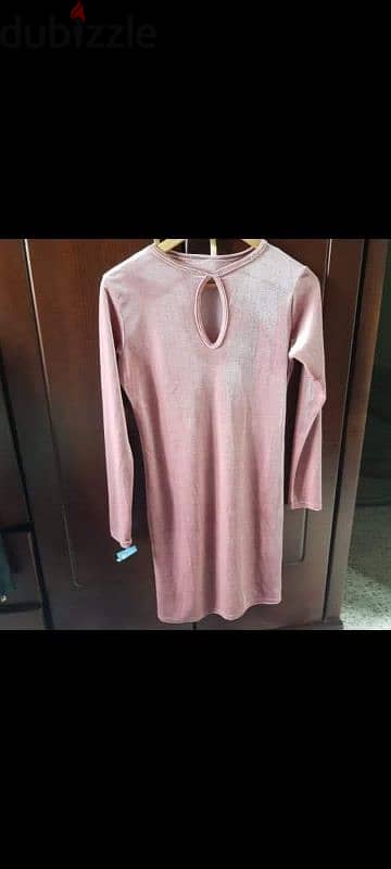 dress mo5mal pink new in tag