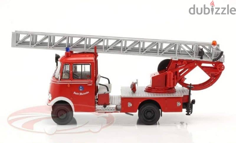 Mercedes L319 Fire Truck diecast car model 1;43. 2