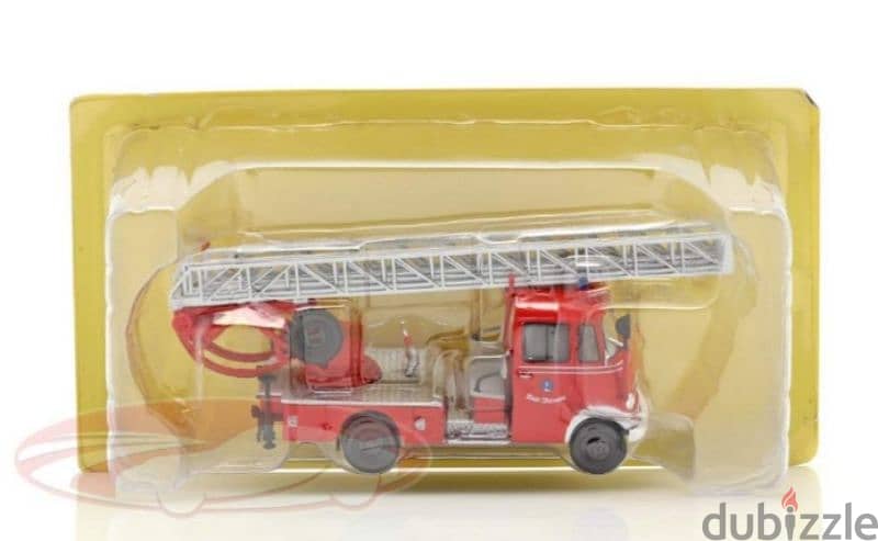 Mercedes L319 Fire Truck diecast car model 1;43. 6