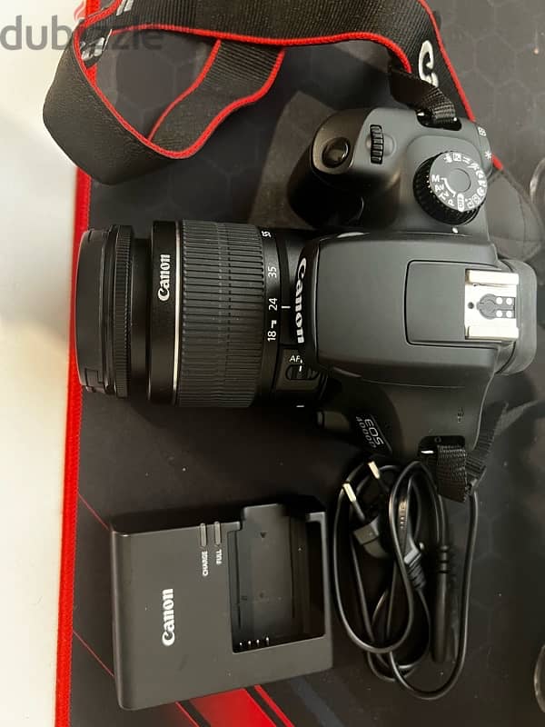 Canon EOS 4000D 18MP DSLR + Lens 18-55mm 0