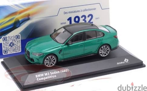 BMW M3 Sedan G80 Competition diecast car model 1;43