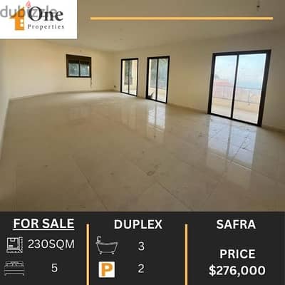 DUPLEX FOR SALE IN SAFRA