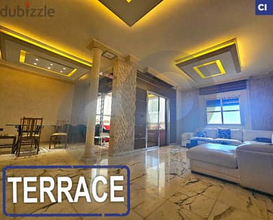 Terrace, great deal, keserwan, zouk mosbeh/زوق مصبح REF#CI116643