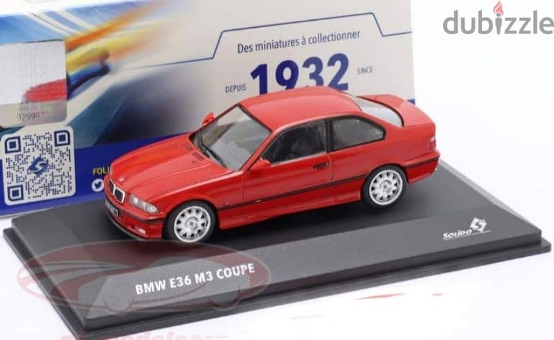 BMW M3 E36 diecast car model 1;43. 0