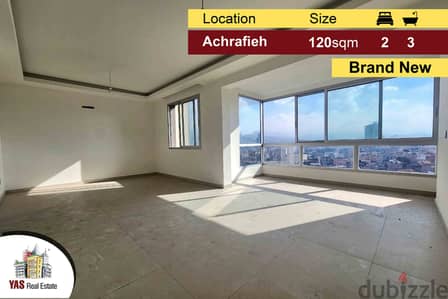 Achrafieh 120m2 | Brand New | Ultra Prime Location | view | SKH |