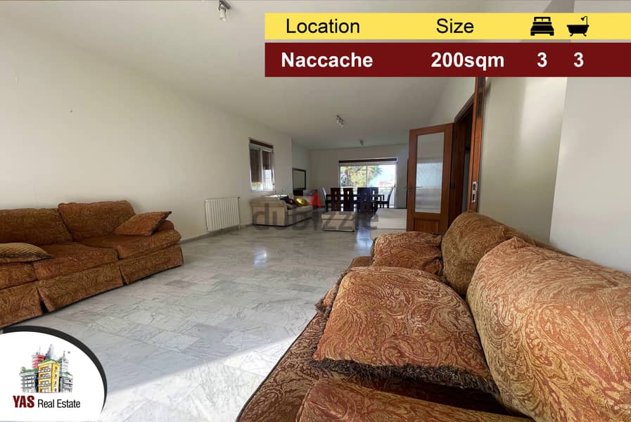 Naccache 200m2 | Prime Location | Well maintained | Classy Area | RZ 0