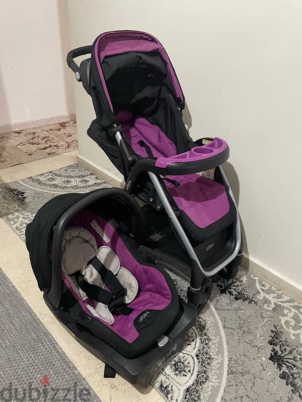 Urbini stroller and car seat 3