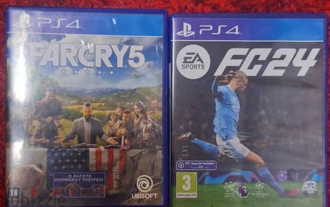 fc24 arabic and farcry 5 for sale