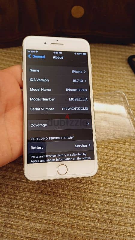 ايفون ٨ بلاس اورجينال مش مفتوح 2
