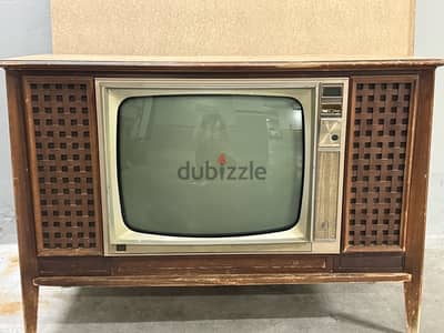 An antique TV