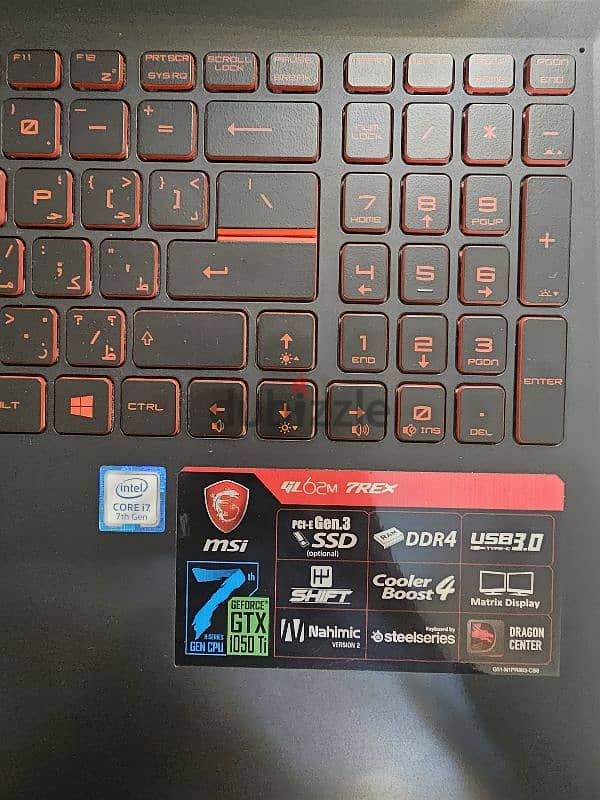 MSI gl62M Gaming laptop 2