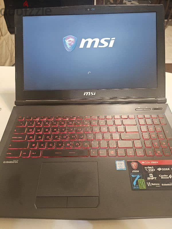 MSI gl62M Gaming laptop 3