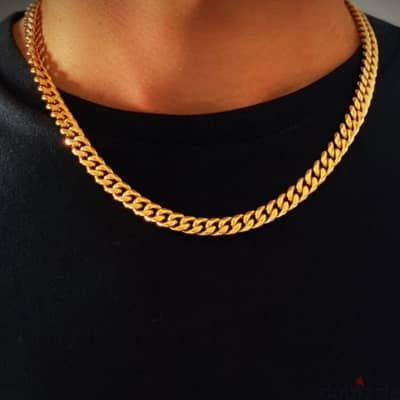 gold plated necklace