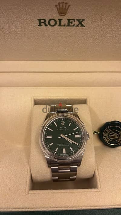 Rolex Oyster Perpetual Green Dial *Rare* 2024