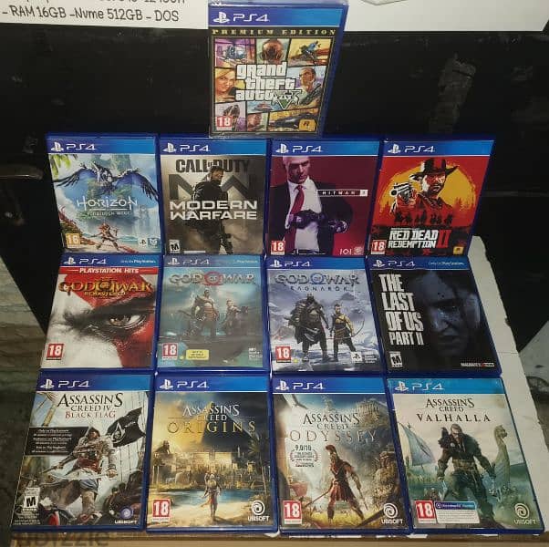 Ps4, Ps3 and Ps2 games. Xbox one/360, ps2,ps3,ps4 consoles 0