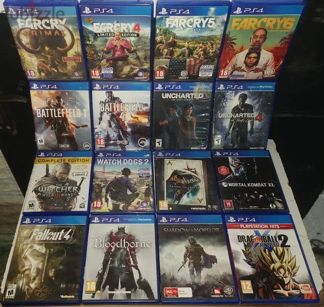 Ps4, Ps3 and Ps2 games. Xbox one/360, ps2,ps3,ps4 consoles 1