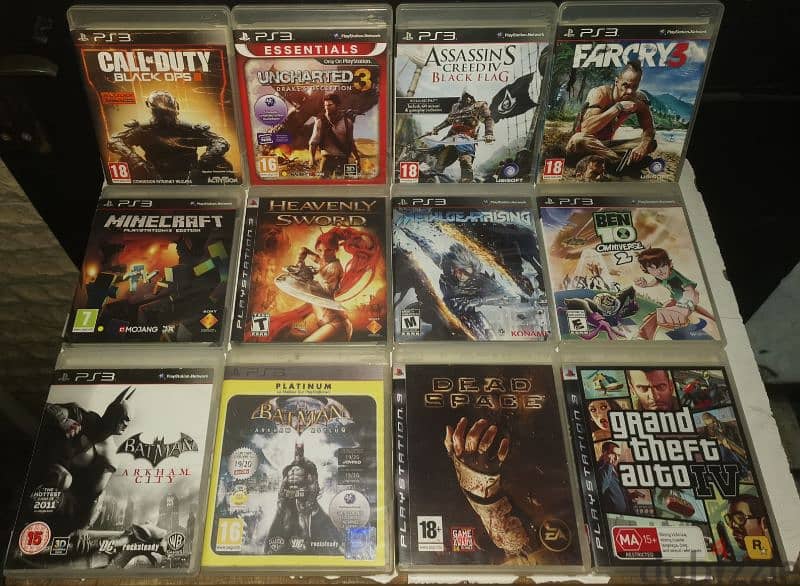 Ps4, Ps3 and Ps2 games. Xbox one/360, ps2,ps3,ps4 consoles 5