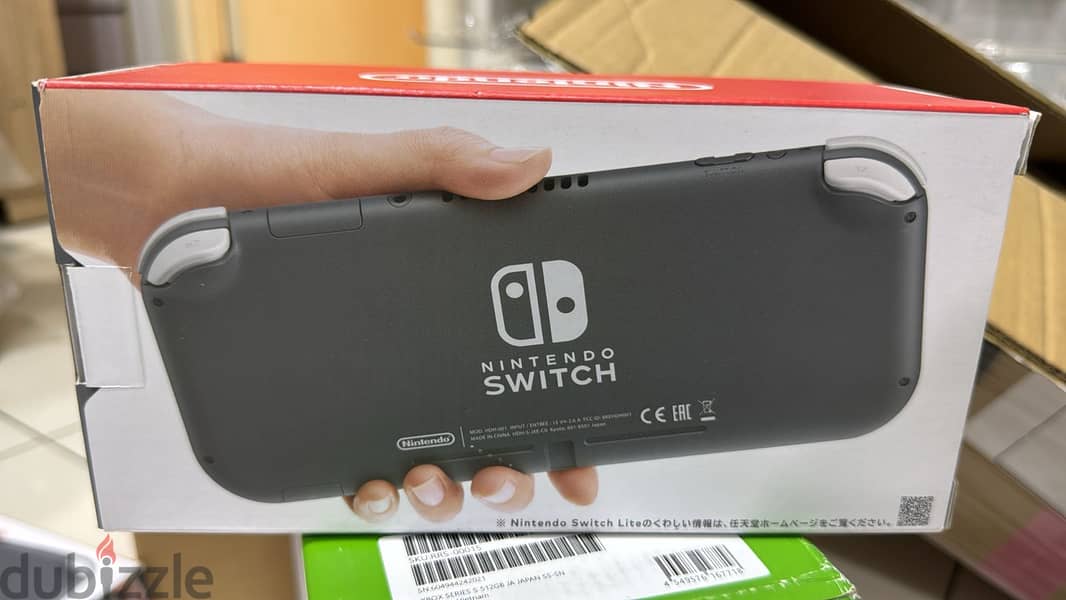 Nintendo switch lite gray 1