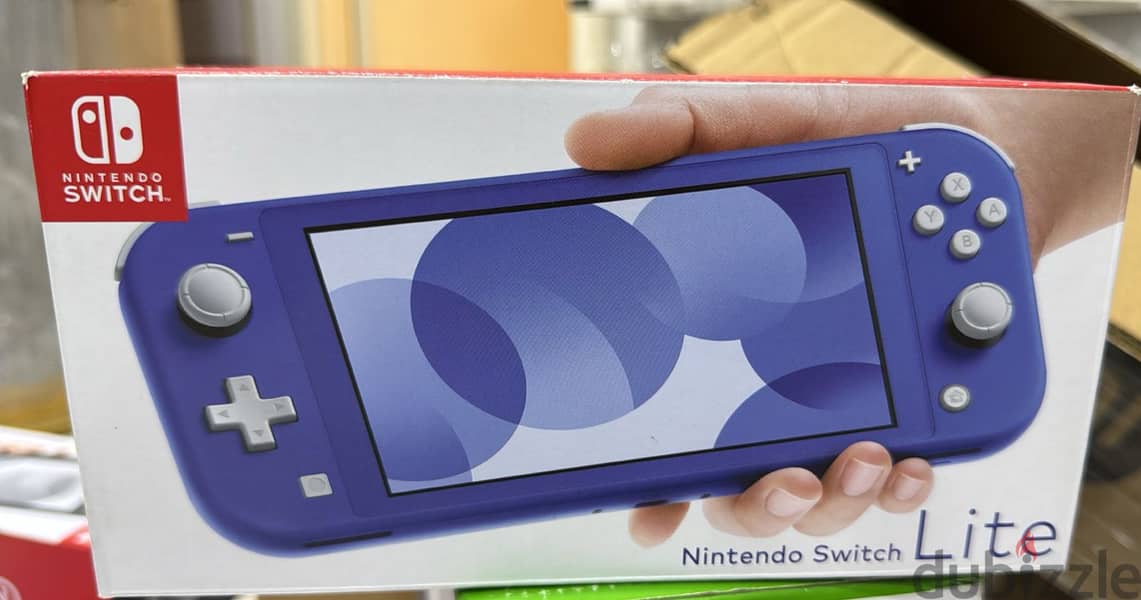 Nintendo switch lite blue group 1