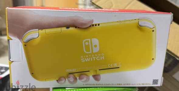 Nintendo switch lite yellow amazing & best offer