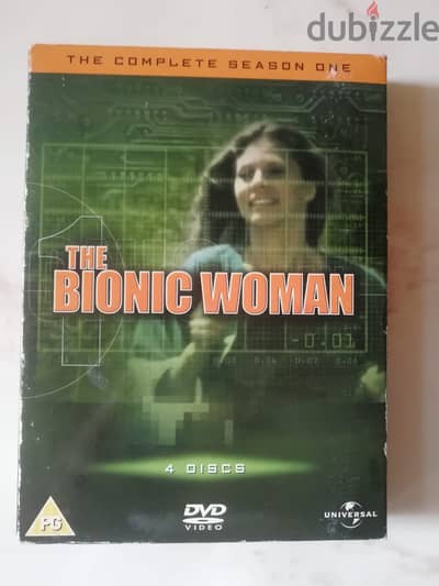 The Bionic woman 1976 series season 1 on 4 DVDS