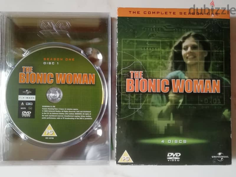 The Bionic woman 1976 series season 1 on 4 DVDS 1