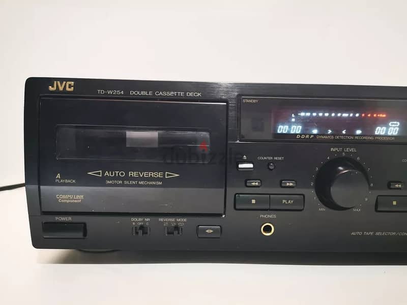 JVC TD-W254 Double Cassette Deck Dolby Auto-Reverse 1