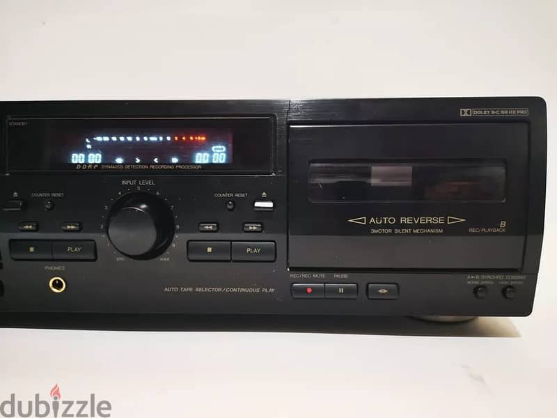 JVC TD-W254 Double Cassette Deck Dolby Auto-Reverse 2