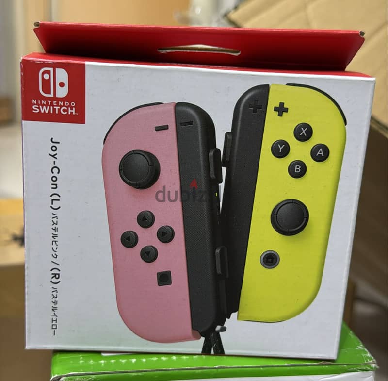 Nintendo Joy-con pastel pink/pastel yellow exclusive & last offer 0