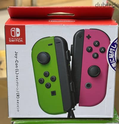 Nintendo Joy-con neon pink/neon green exclusive & new offer