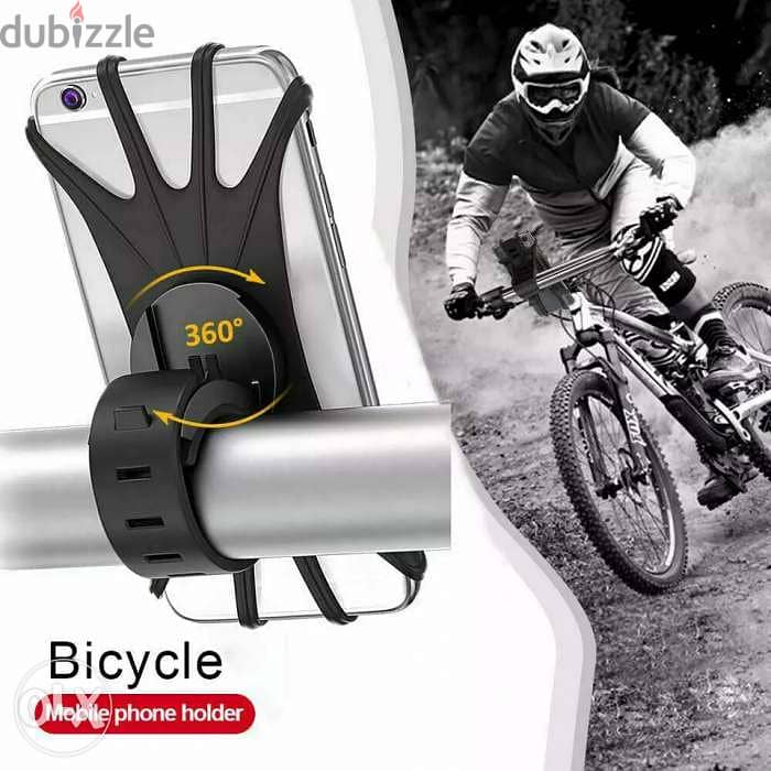 Bicycle Silicone Phone Holder 0