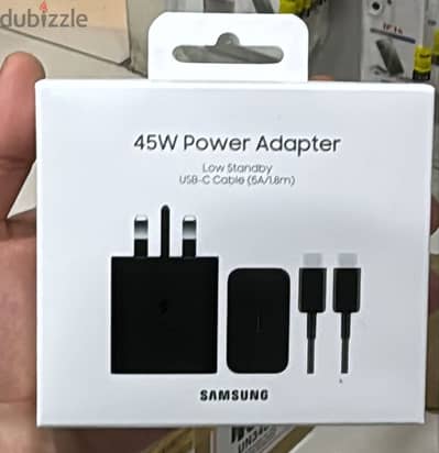 Samsung 45W pd power adapter 3pin with cable amazing & good price