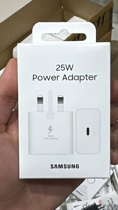 Samsung 25w pd adapter usb-c 3 pin white great & best price