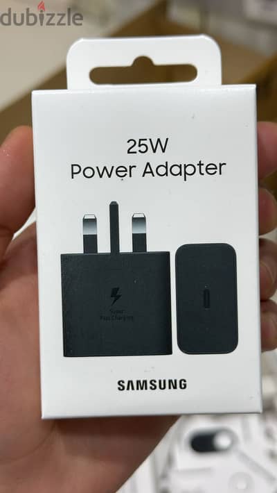 Samsung 25w pd adapter usb-c 3 pin black