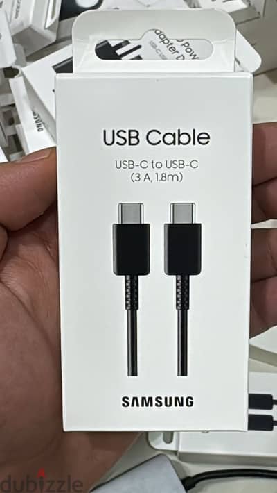 Samsung usb-c to usb-c cable (3a,1.8m) black exclusive & last offer