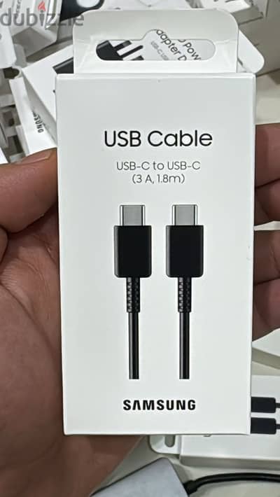 Samsung usb-c to usb-c cable (3a,1.8m) black