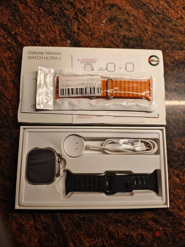 CD 10 - Smart watch ultra 2, Sim card and secret camera included 0