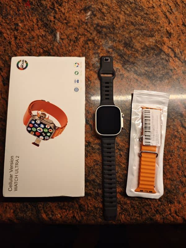 CD 10 - Smart watch ultra 2, Sim card and secret camera included 6