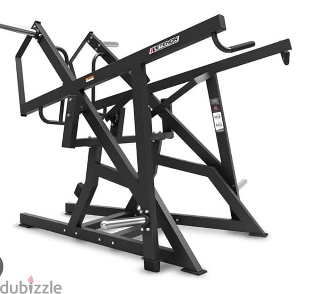 standing plate loaded shoulder press for sale 0