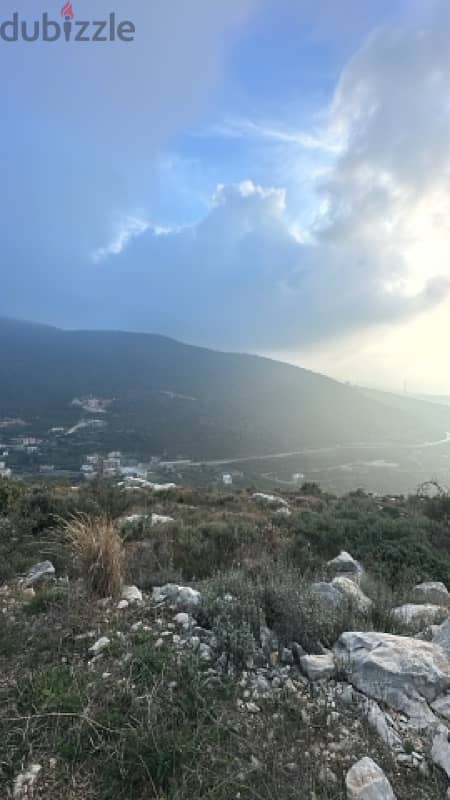 panoramic sea view land in Hakel jbeil ارض رائعة في حاقل جبيل 0