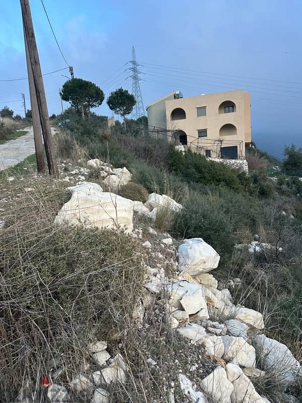 panoramic sea view land in Hakel jbeil ارض رائعة في حاقل جبيل 2