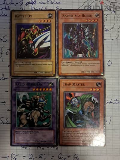 Seto kaiba - joe cards including trap master