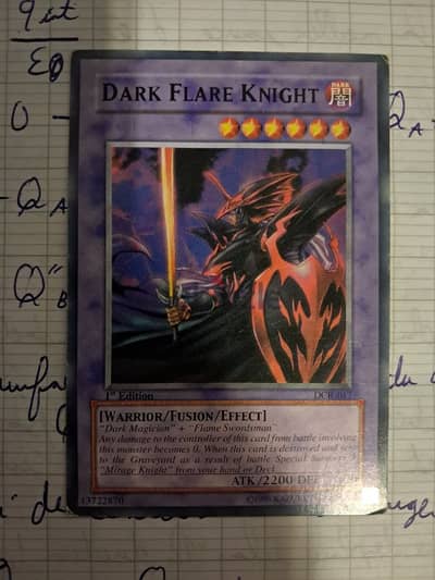 yugioh dark flare knight card