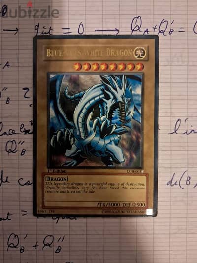 yugioh Blue-Eyes White Dragon LOB_001