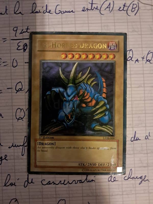 yugioh Tri-Horned Dragon LOB_000 0