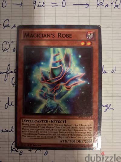 yugioh Magician's robe card