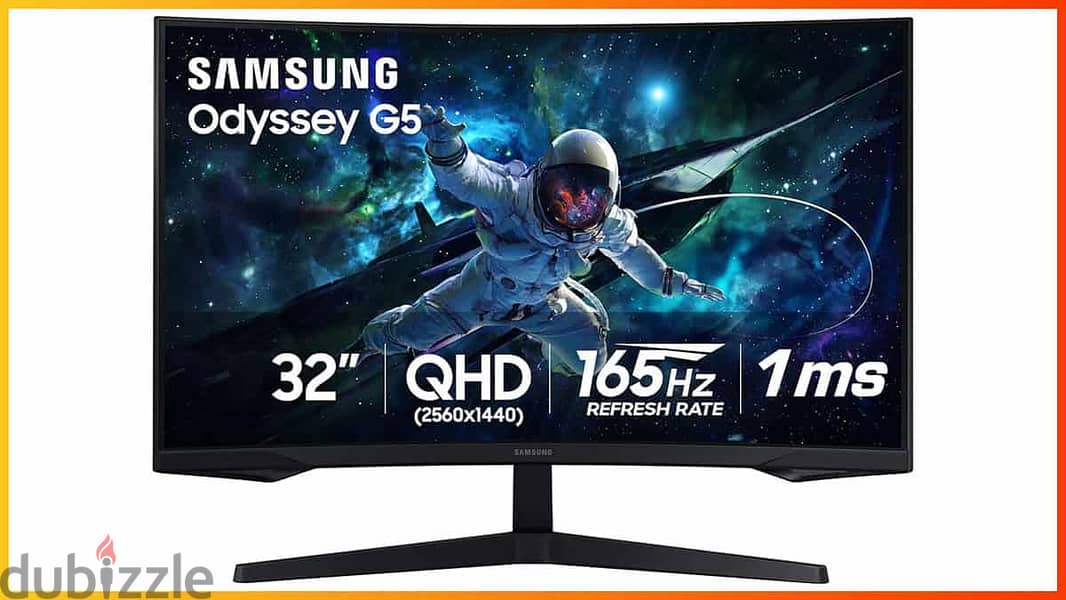 SAMSUNG G55C 32-in Odyssey Curved Gaming monitor 165Hz 5